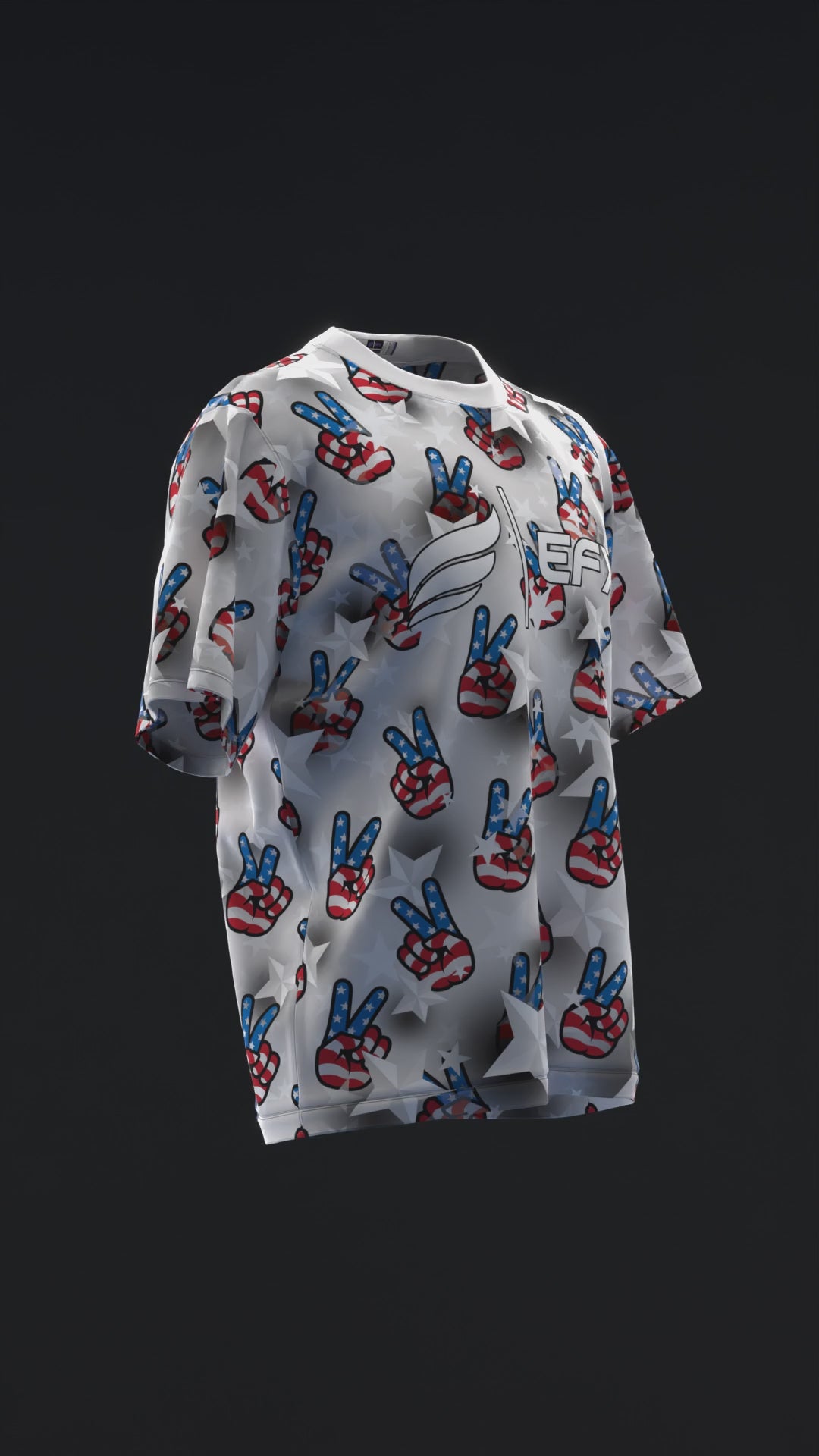 PEACE UP - BOWLING JERSEY