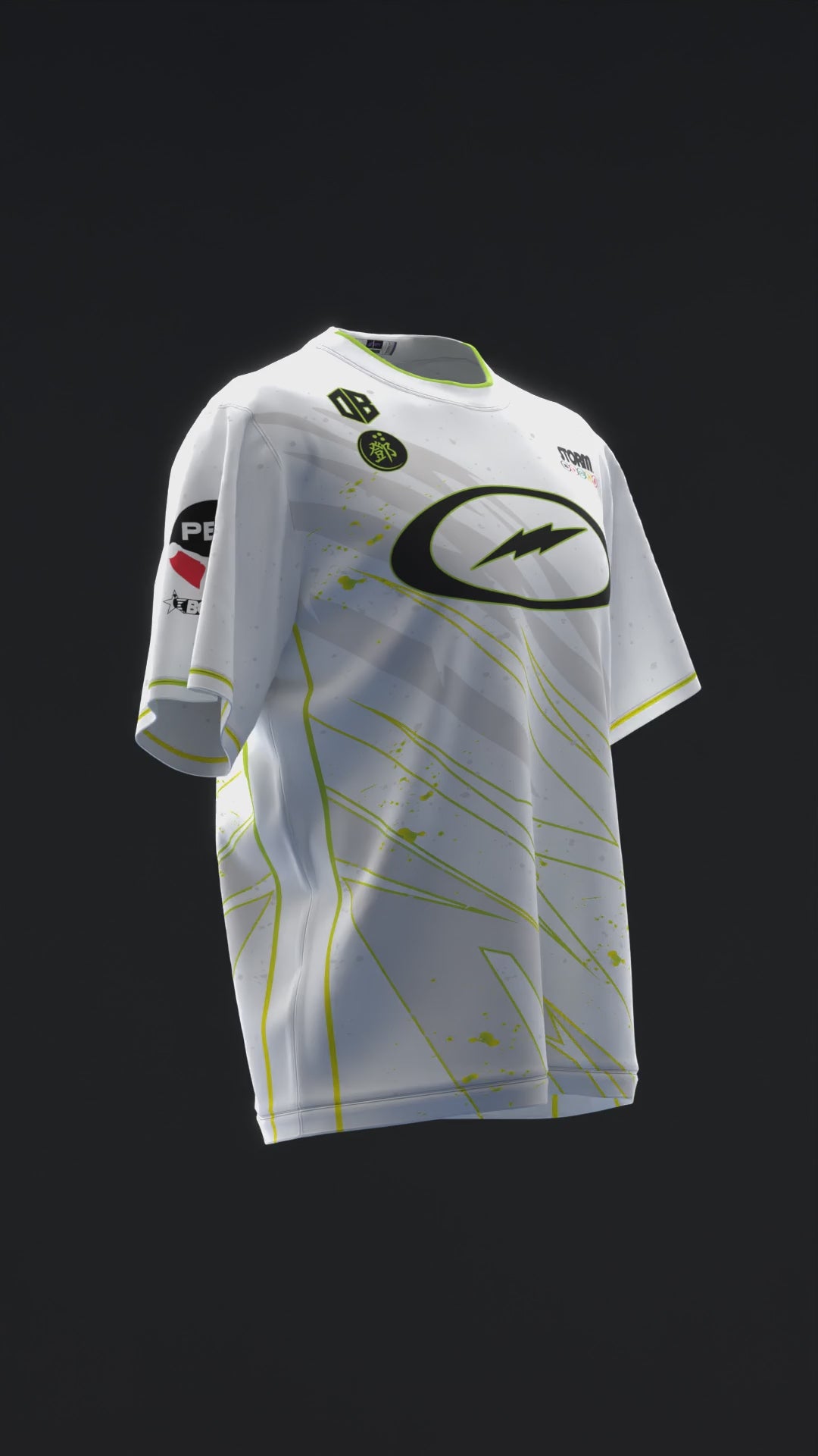 DARREN TANG 2025 - LIGHTNING LEMON LIME - BOWLING JERSEY
