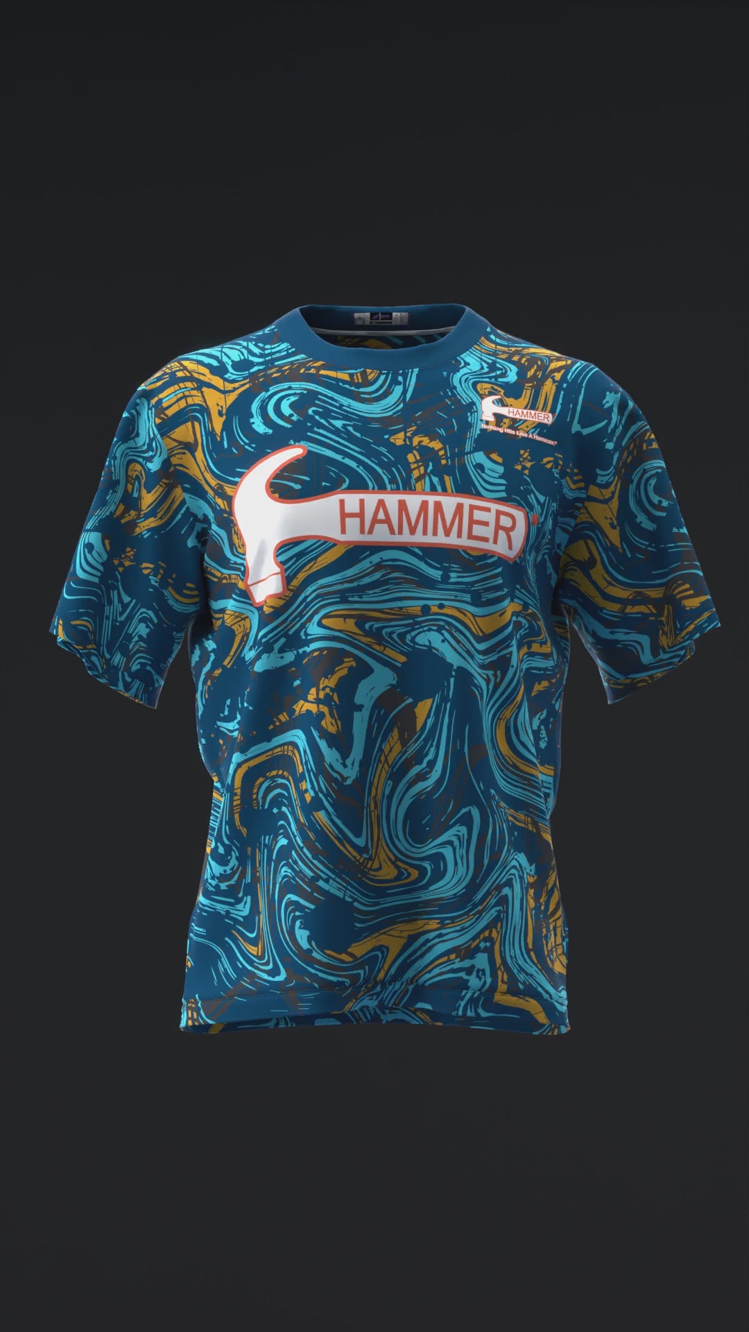 HAMMER - RAW PEARL SBG - BOWLING JERSEY