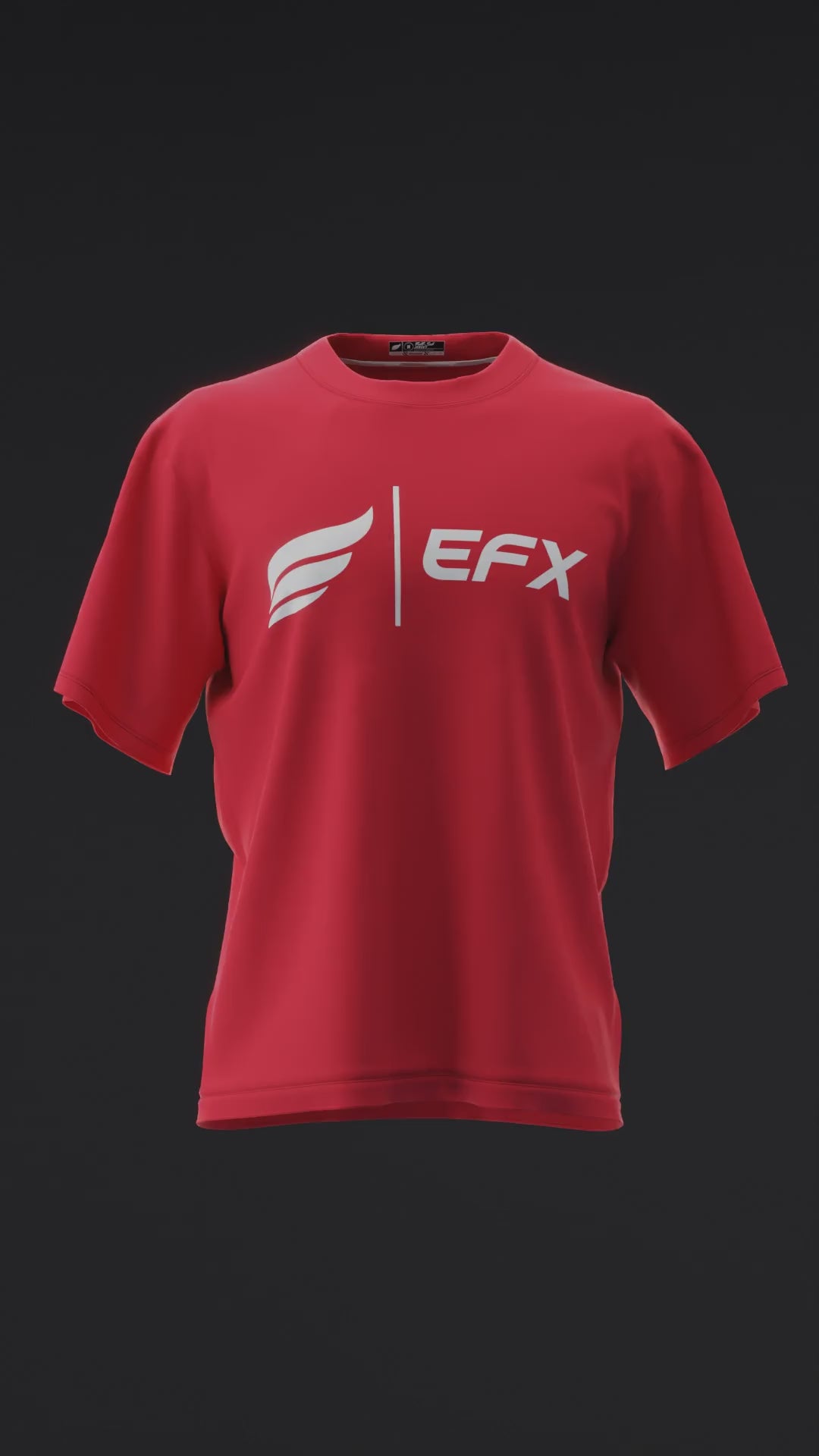 EFX Solid - Red - Bowling Jersey