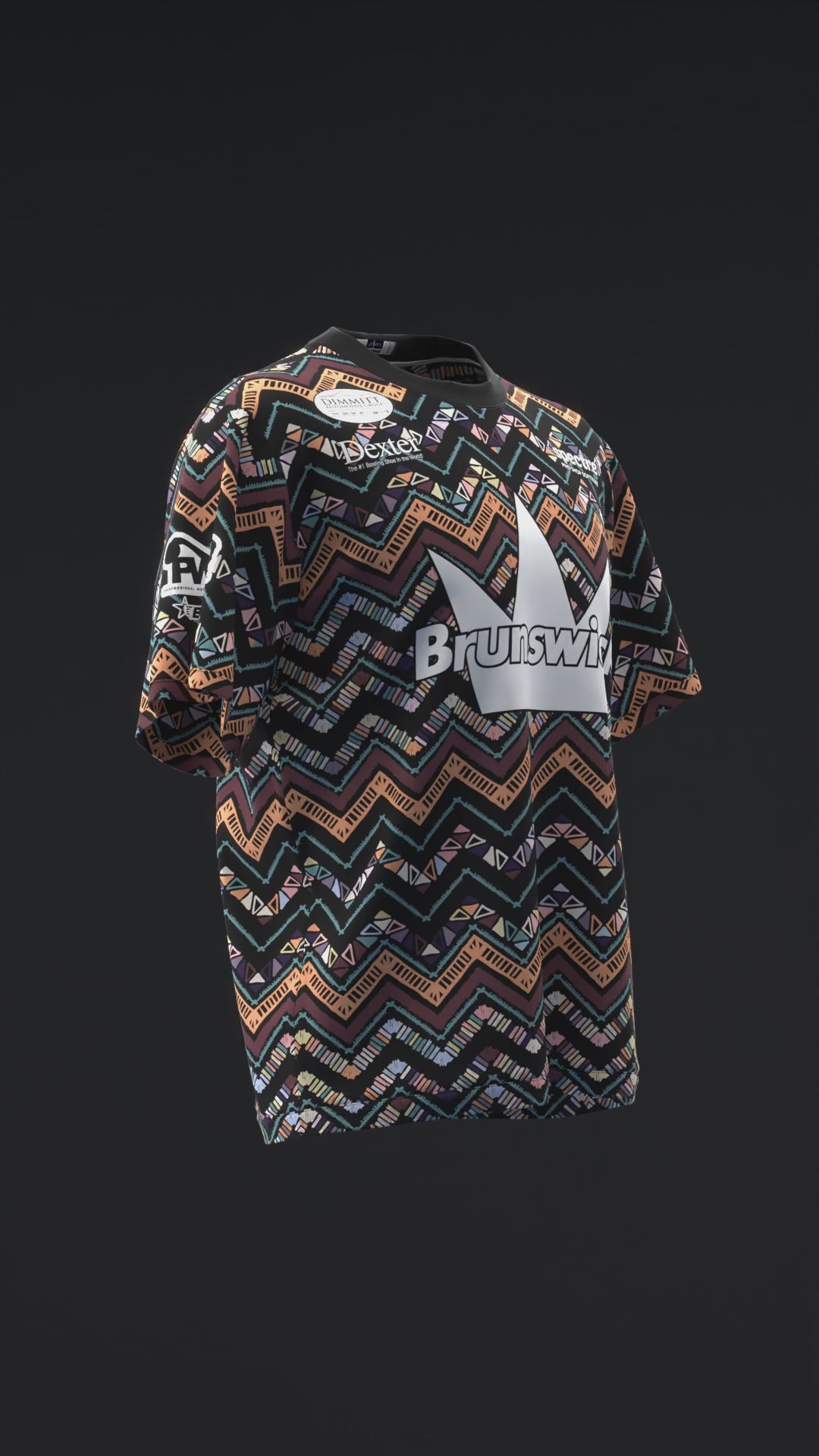 ASHLY GALANTE 2025 - ZIGZAG RETRO - BOWLING JERSEY