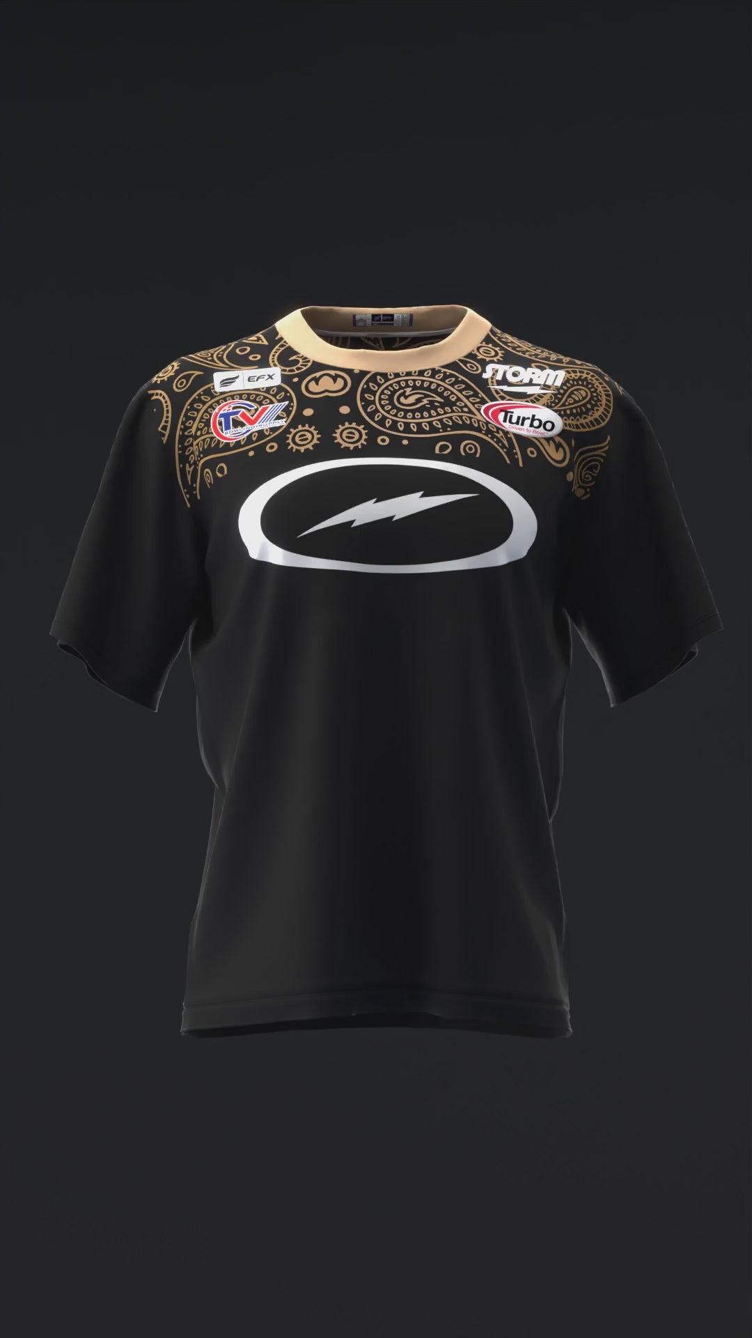 Chris Via 2026 - Intricate Paisley - Bowling Jersey