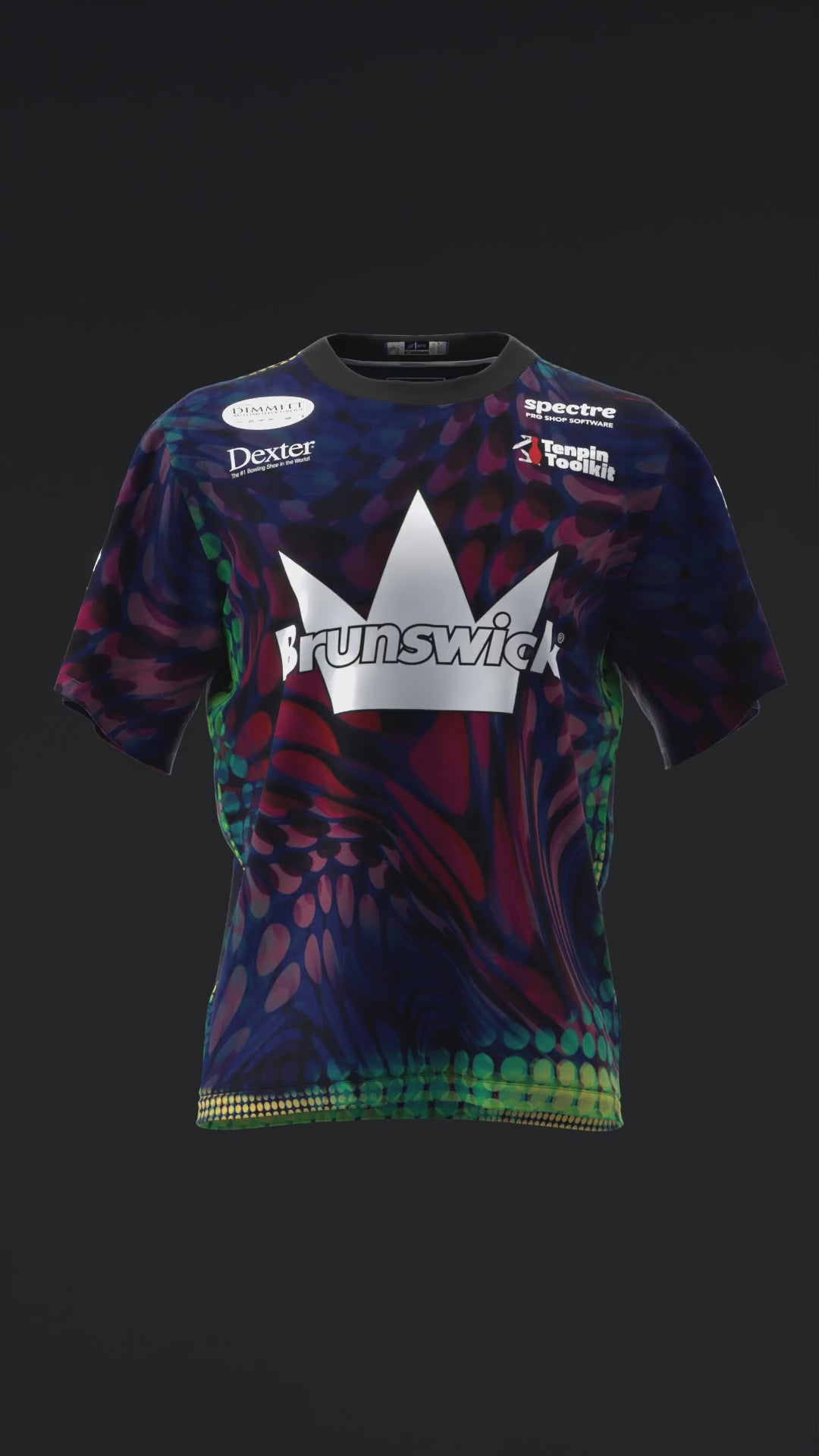 ASHLY GALANTE 2025 - OIL SPILL - BOWLING JERSEY