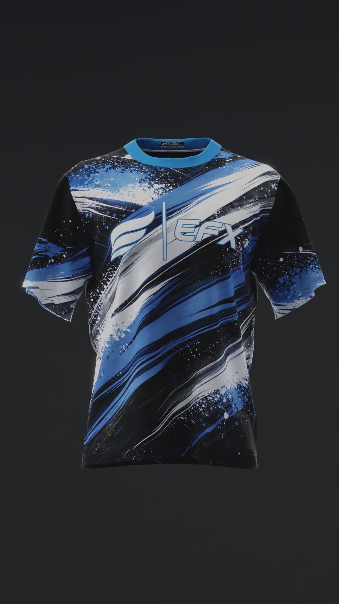 Vibrant Vandal - Cobalt - Bowling Jersey