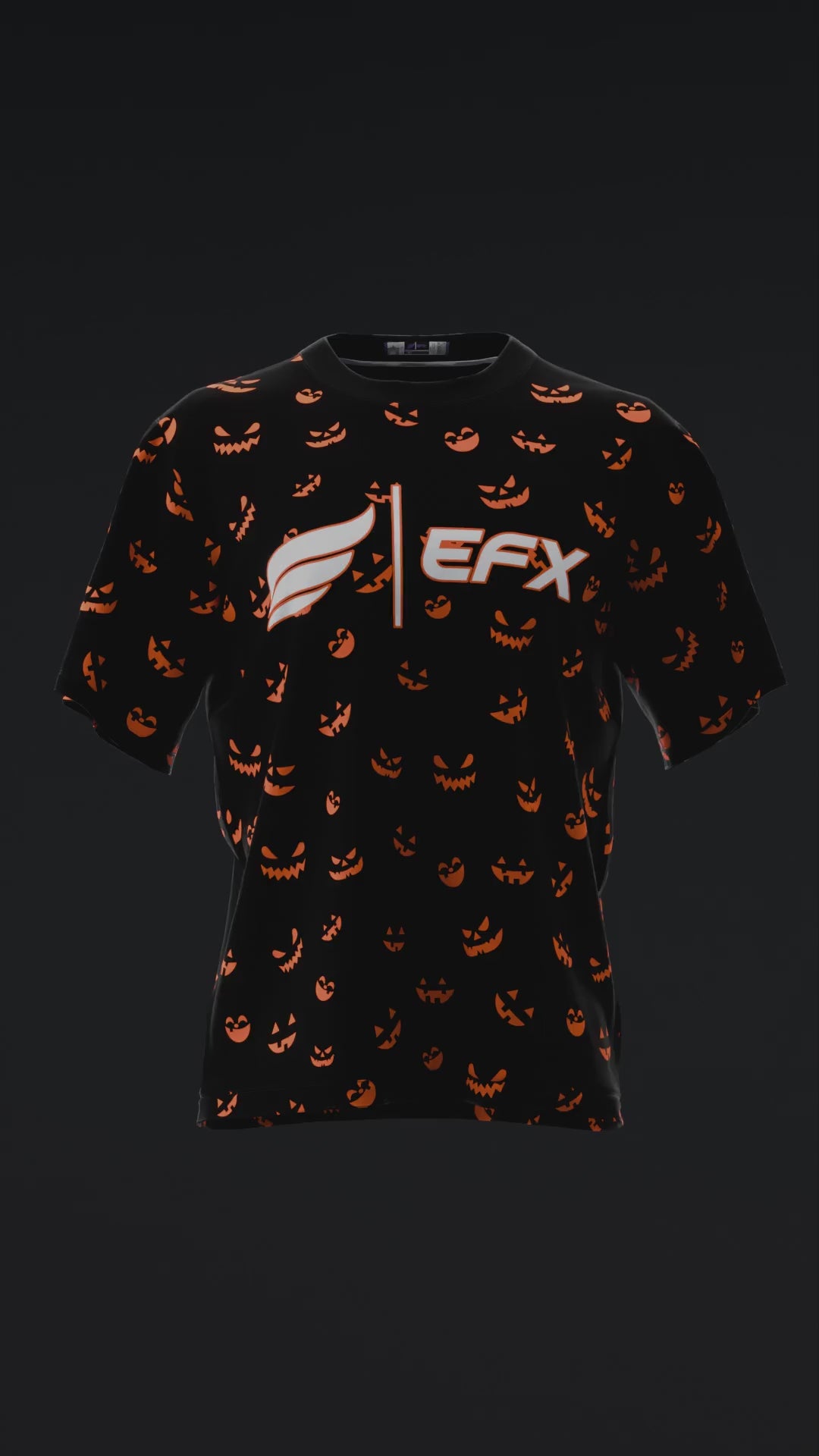 Midnight Jack - Black Orange - Bowling Jersey
