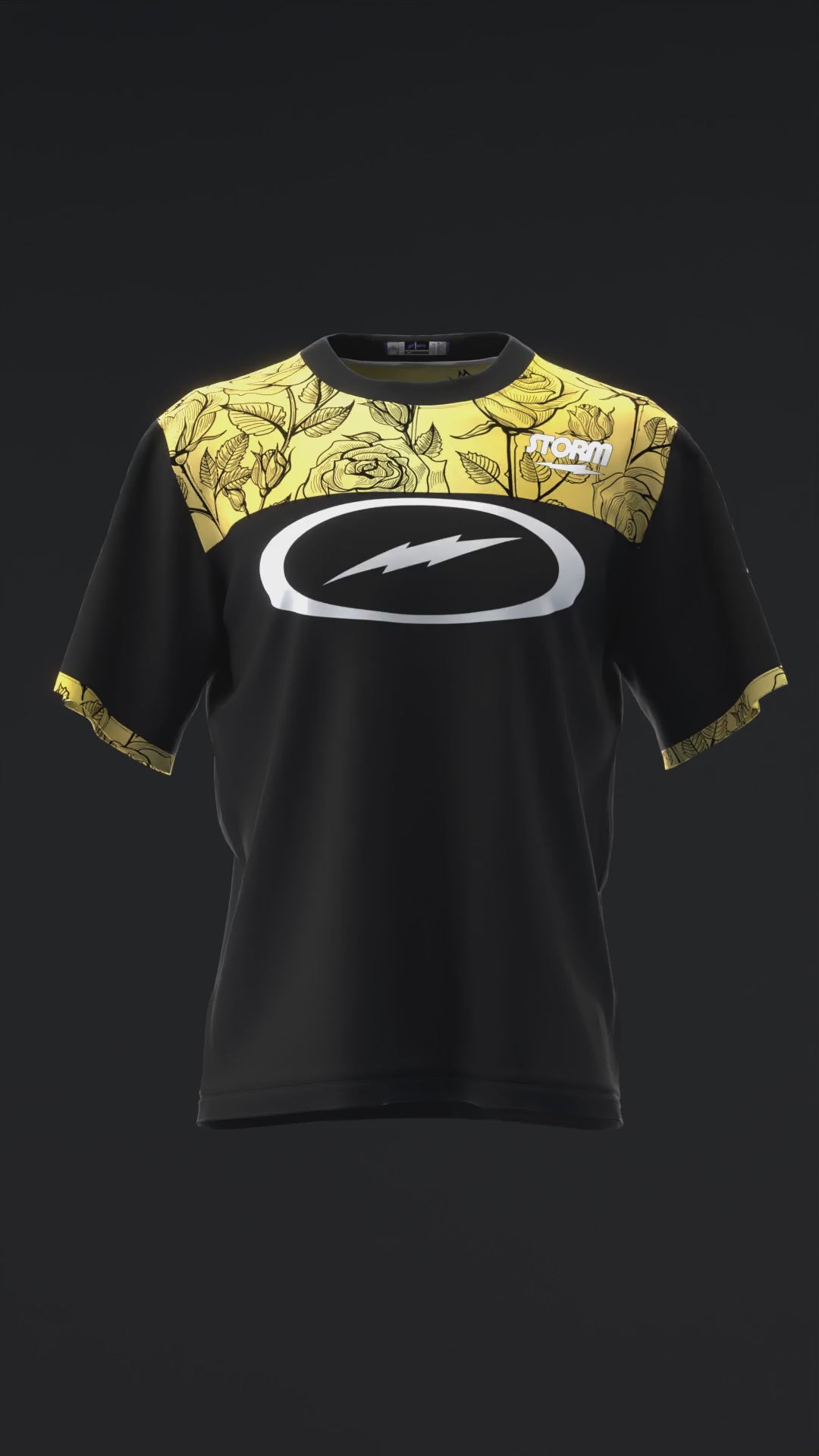 Chris Mcmillan 2026 - Floral 2Tone Colorway Gold - Bowling Jersey