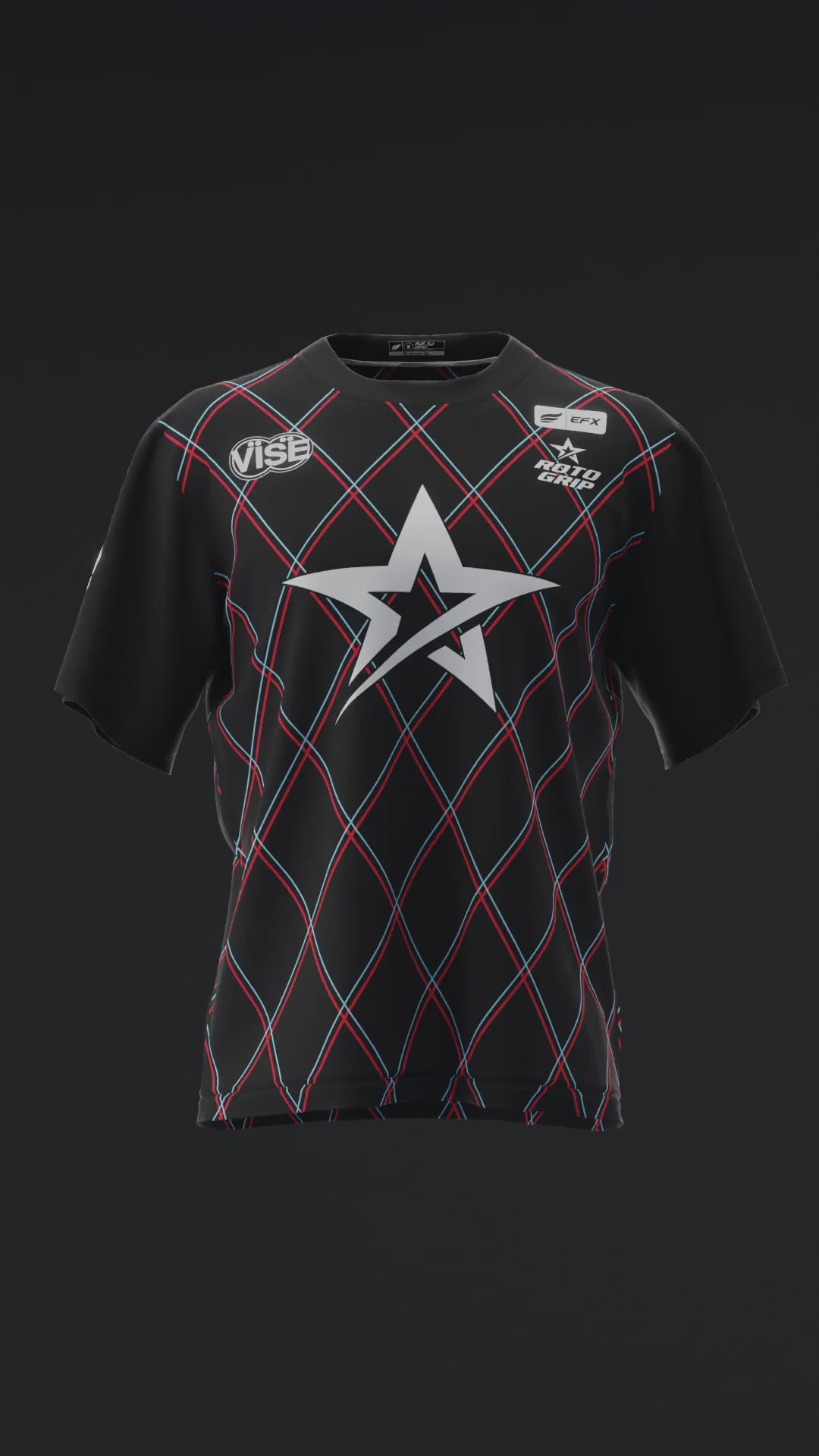 Fania Cobo 2026 - Argyle Stripes BRB - Bowling Jersey