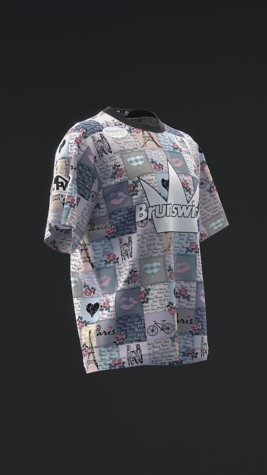 ASHLY GALANTE 2025 - SCRAPBOOK PARIS - BOWLING JERSEY