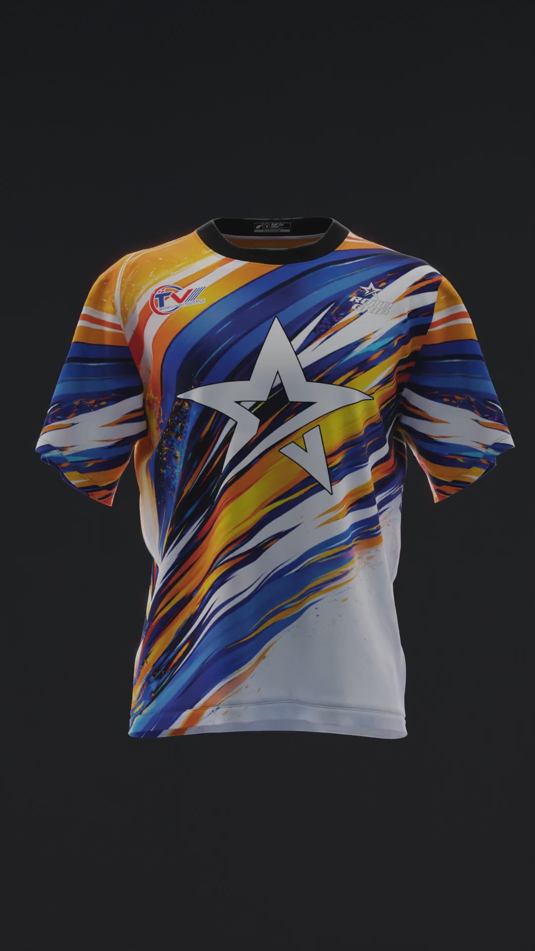 Michael Tang 2026 - Dynamic Streaks WOB - Bowling Jersey