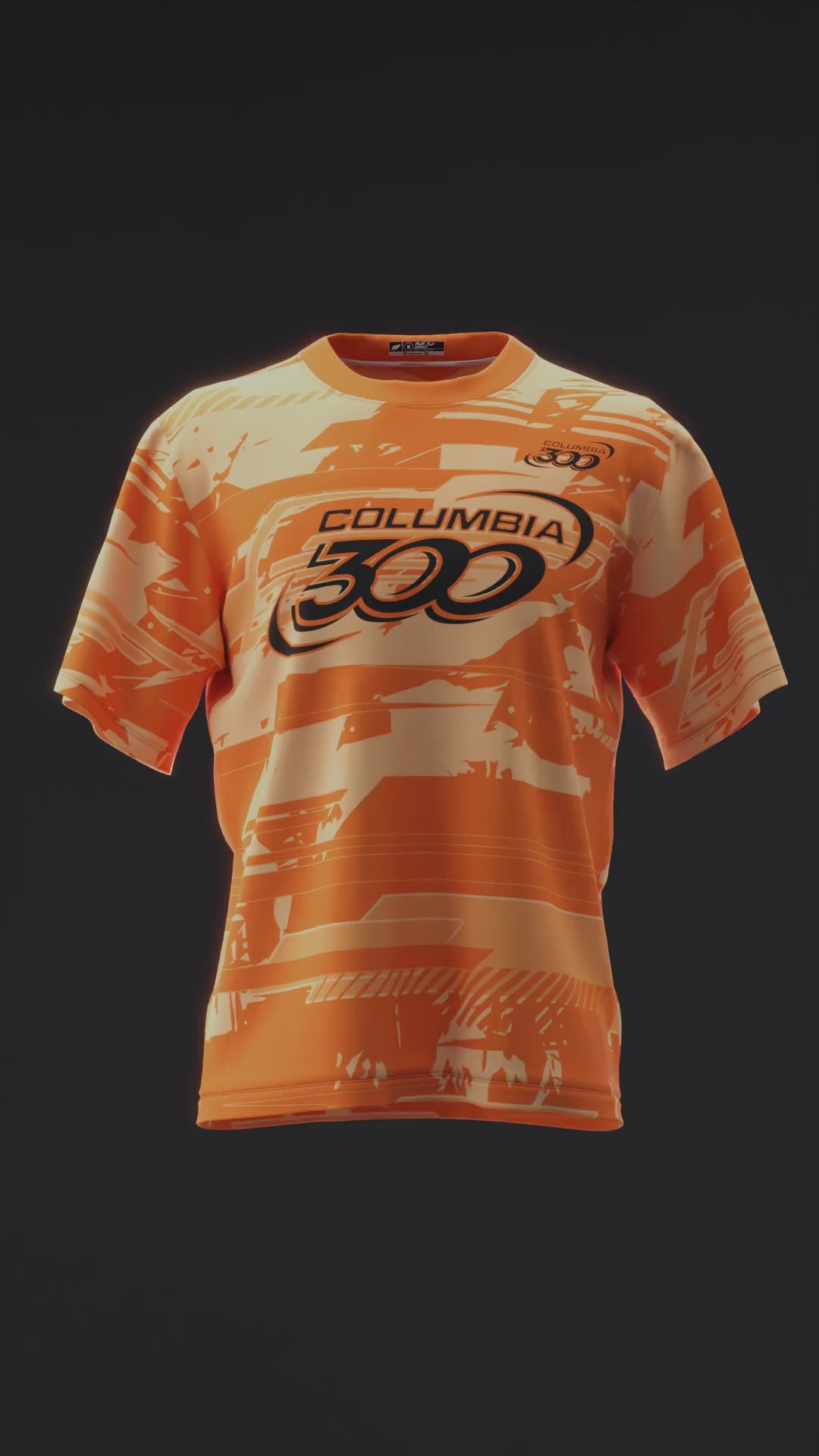 Columbia 300 - Piranha Solid - Bowling Jersey