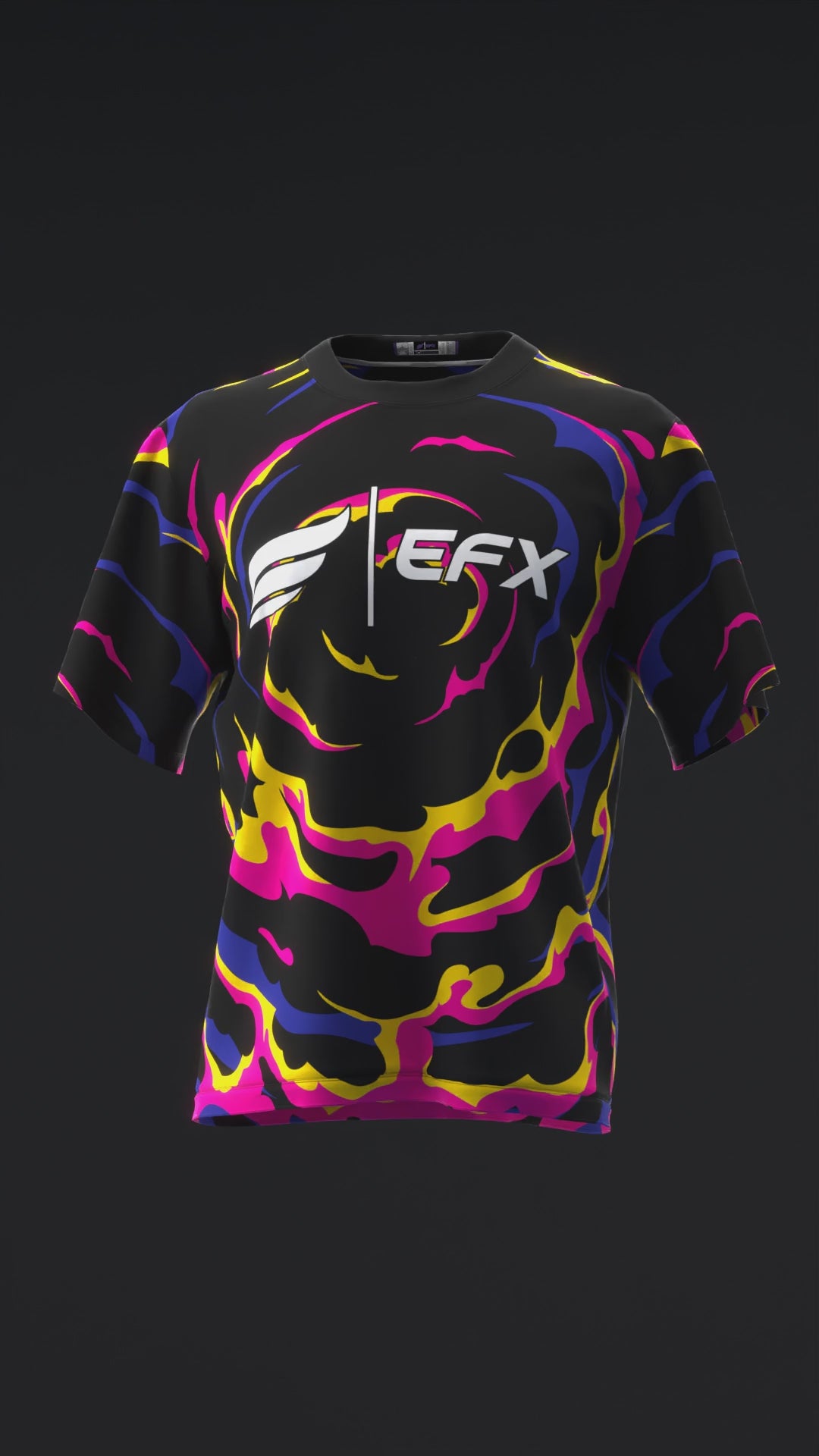 Fantasy - Pink Purple Gold - Bowling Jersey