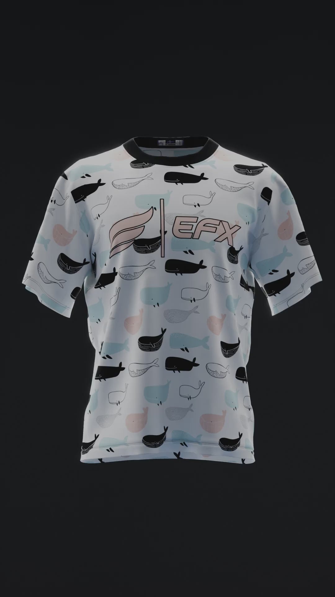 Whale Hello - White - Bowling Jersey
