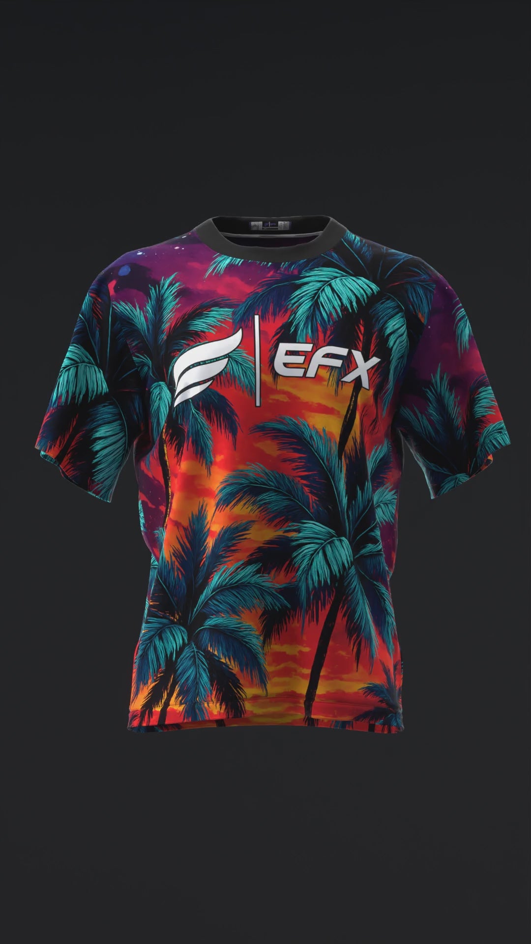 SUNSET PALMS - BOWLING JERSEY