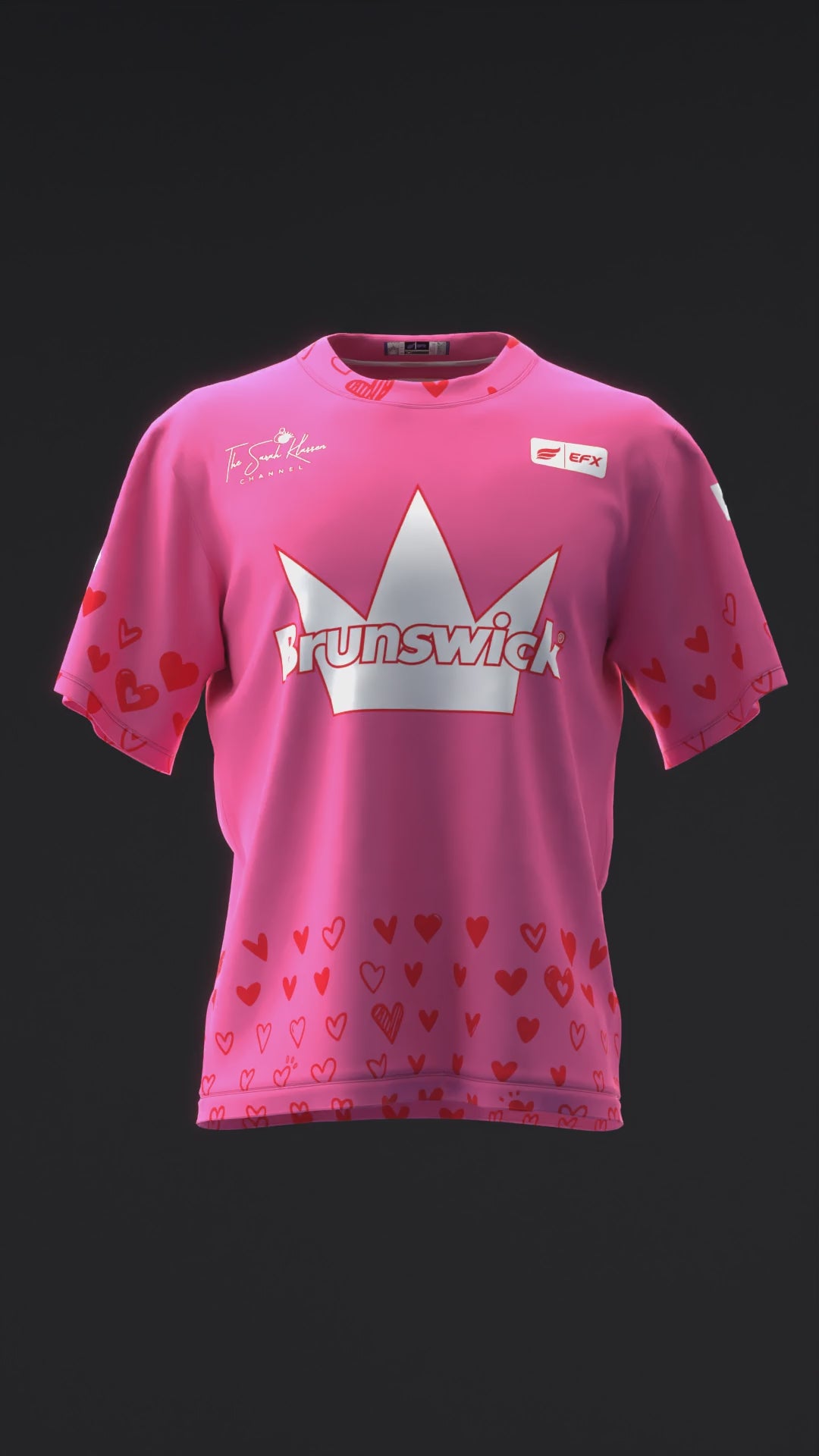 SARAH KLASSEN 2025 - SKETCH HEARTS - BOWLING JERSEY