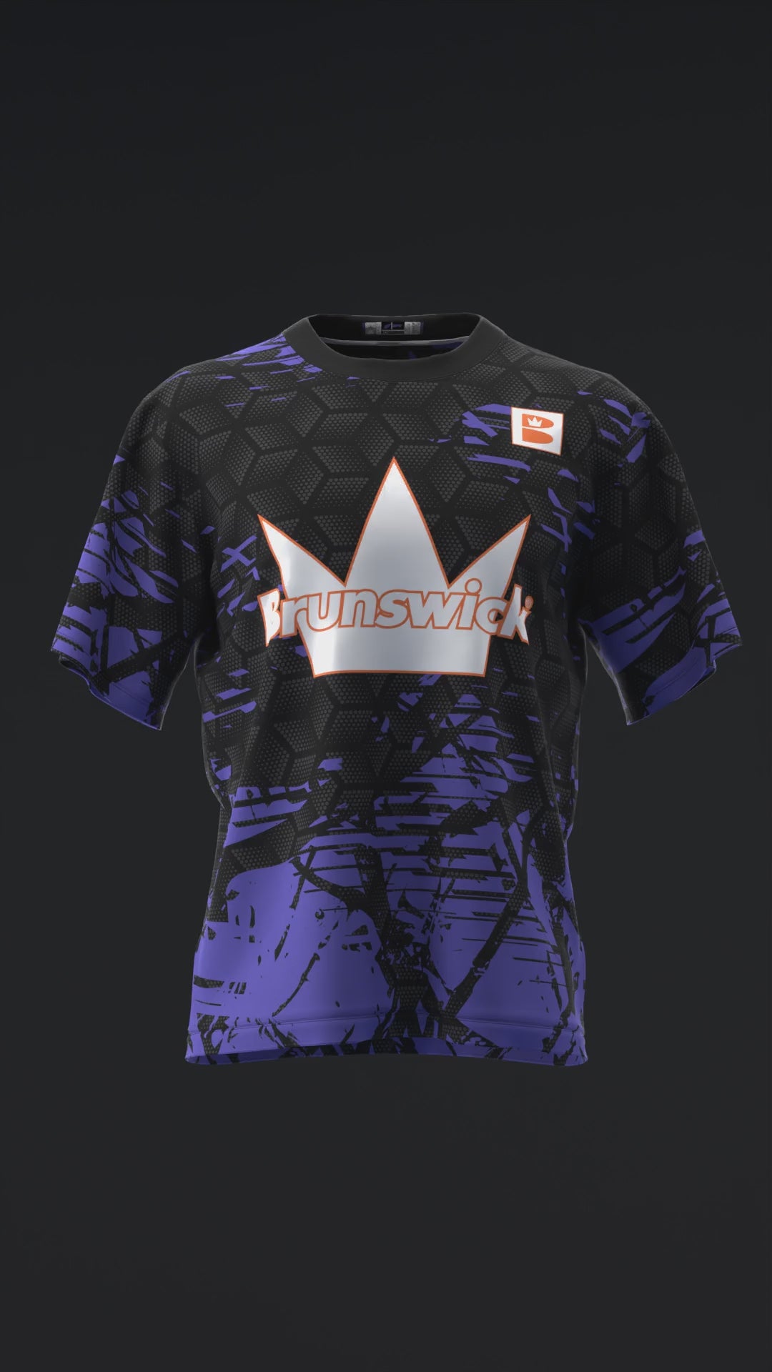 BRUNSWICK - RHINO PB SOLID - BOWLING JERSEY