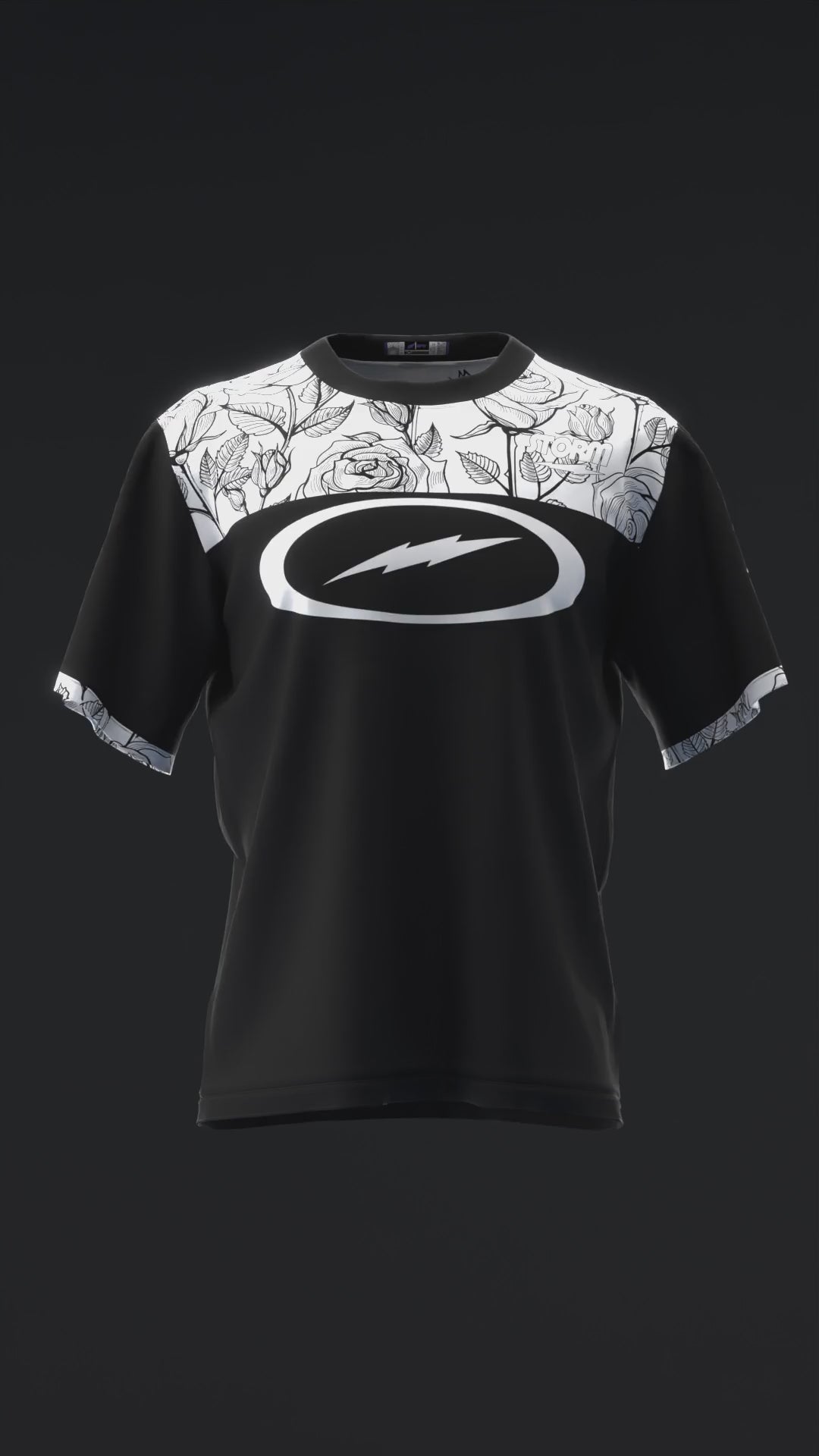 Chris Mcmillan 2026 - Floral 2Tone Colorway White - Bowling Jersey