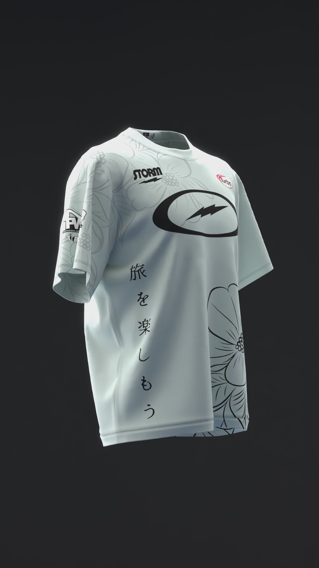 VICTORIA VARANO 2024 - SAGE FLOWERS - BOWLING JERSEY