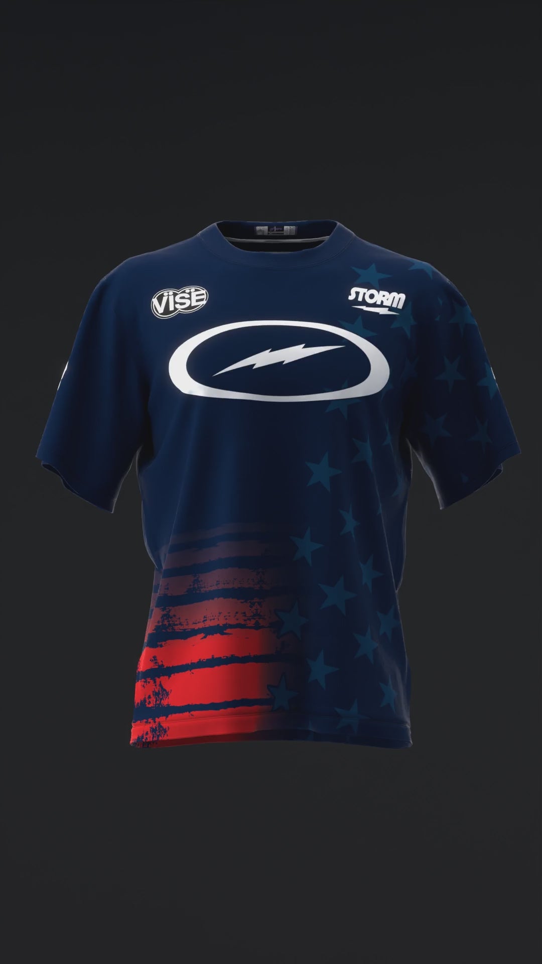 MARIBETH BAKER 2025 - STARS STRIPES - BOWLING JERSEY