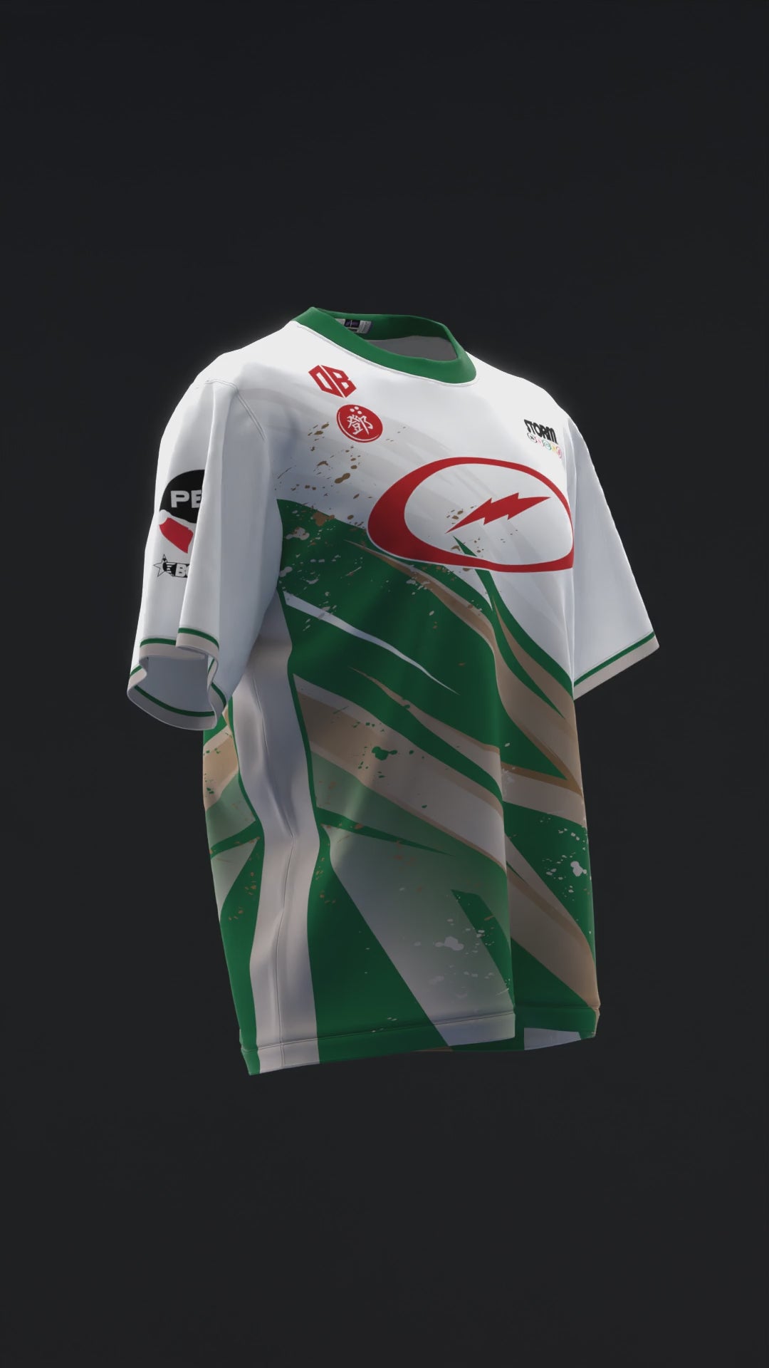 Darren Tang 2025 - Lightning Pine Green - Bowling Jersey