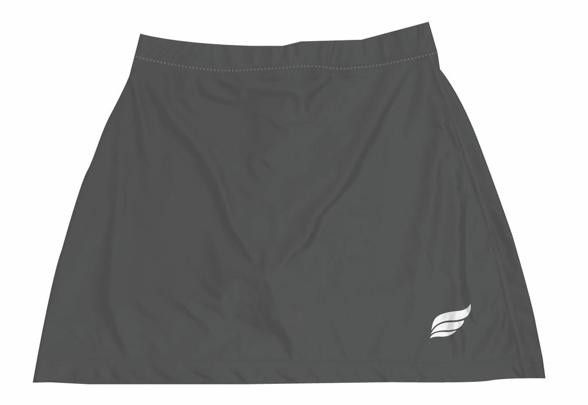 FLATBAND BOWLING SKORT - DARK GRAY