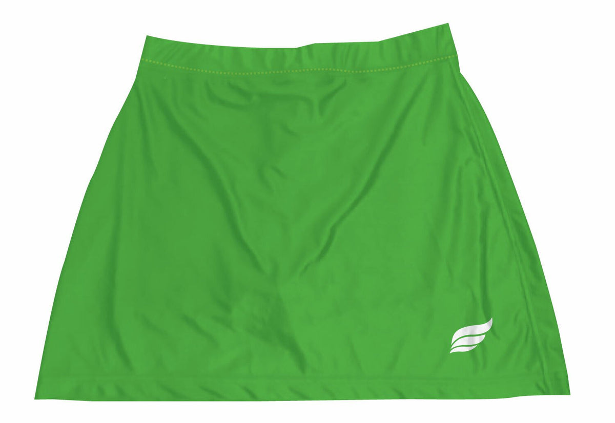 FLATBAND BOWLING SKORT - NEON GREEN