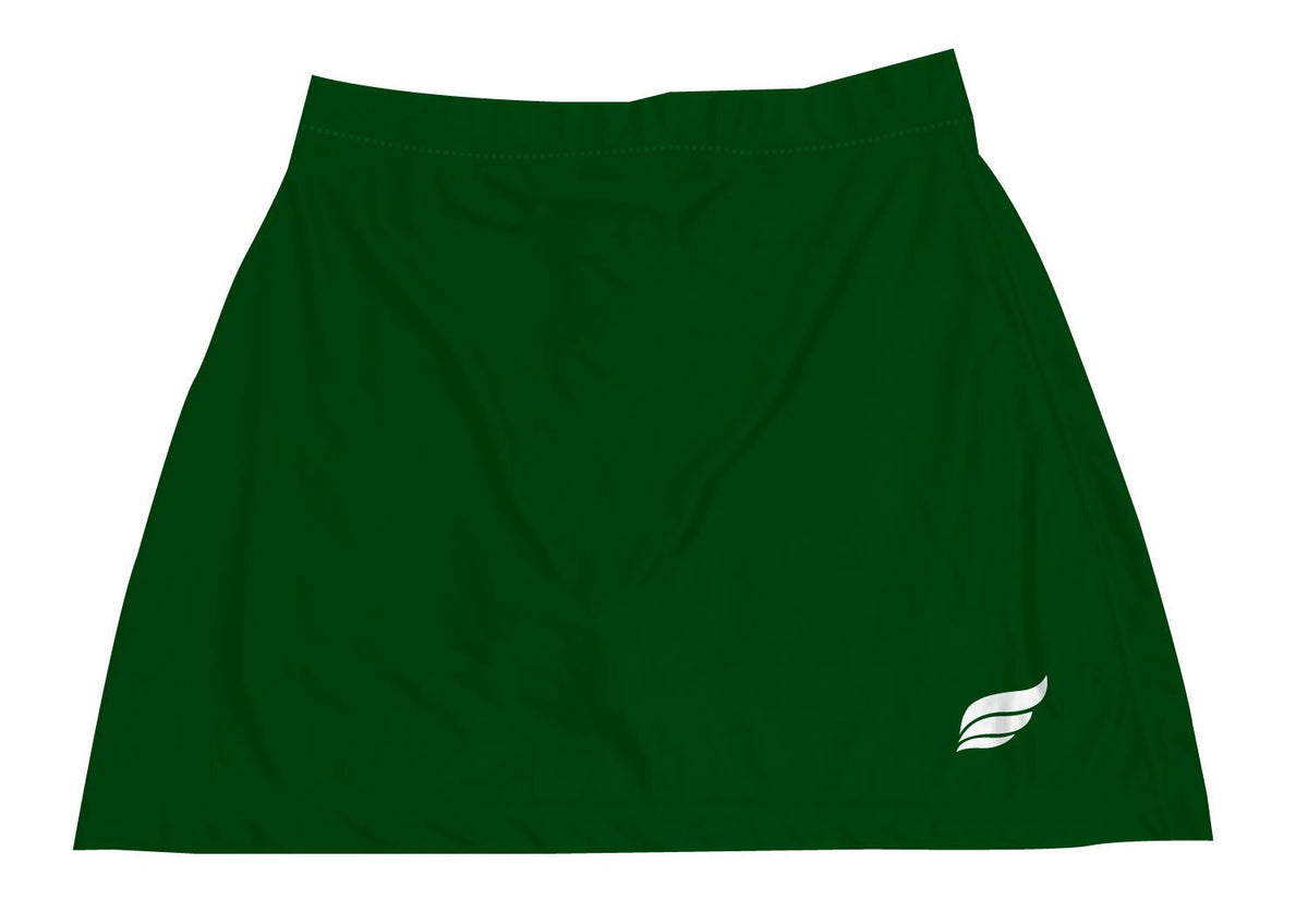 FLATBAND BOWLING SKORT - DARK GREEN