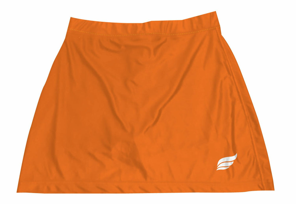 FLATBAND BOWLING SKORT - ORANGE