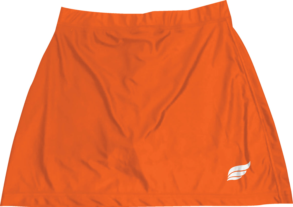 FLATBAND BOWLING SKORT - NEON ORANGE