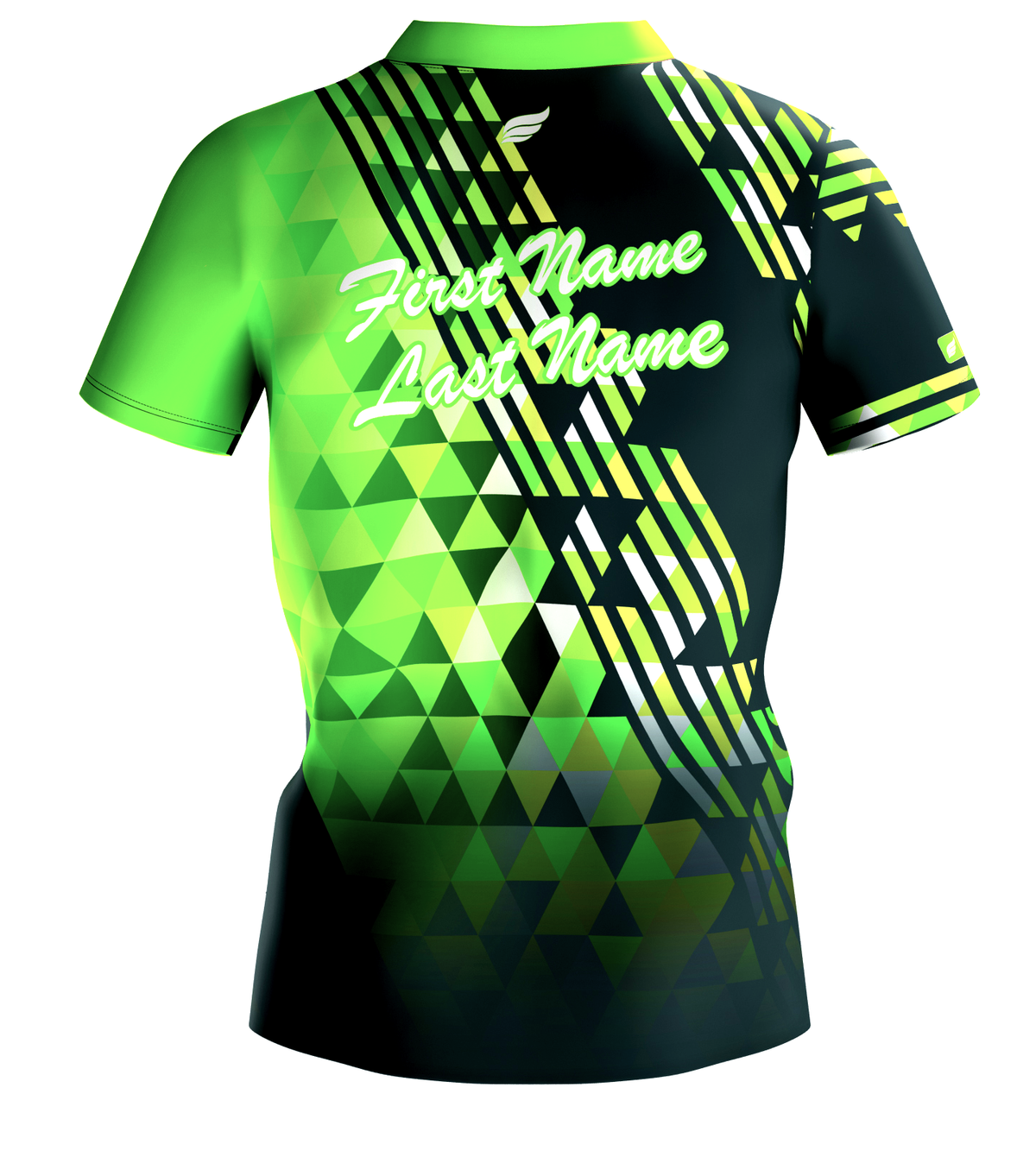 MJMA NEON TRANGLES - BOWLING JERSEY